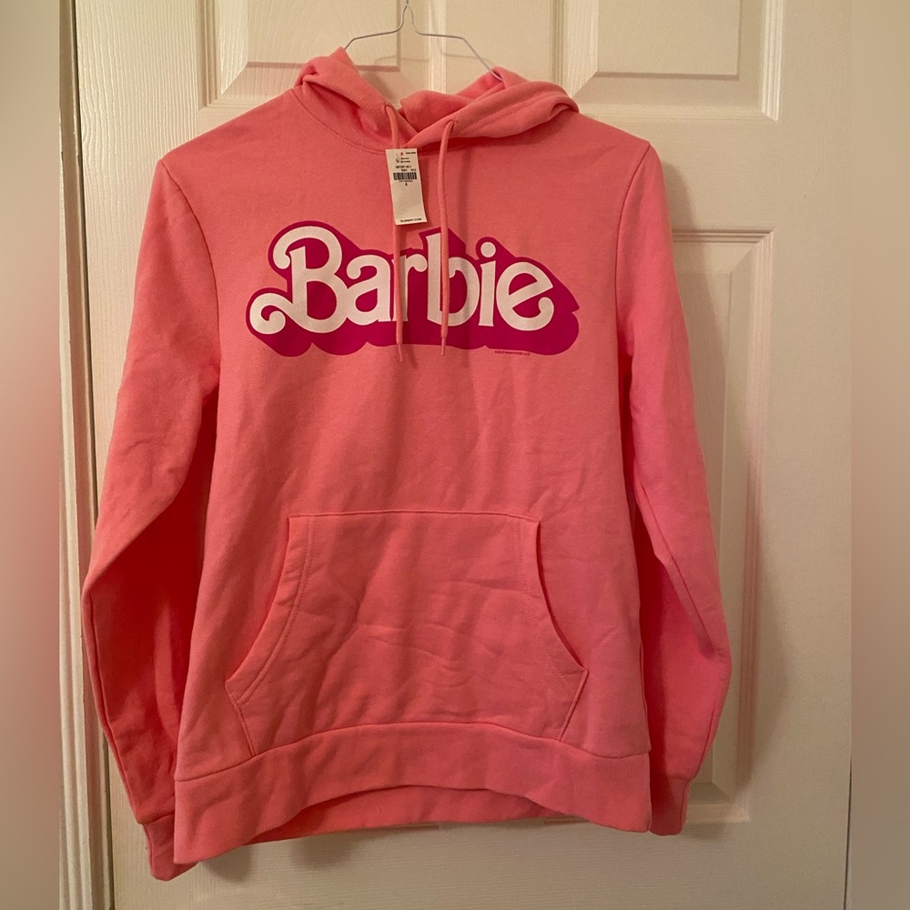 NWT Barbie hoodie, size small